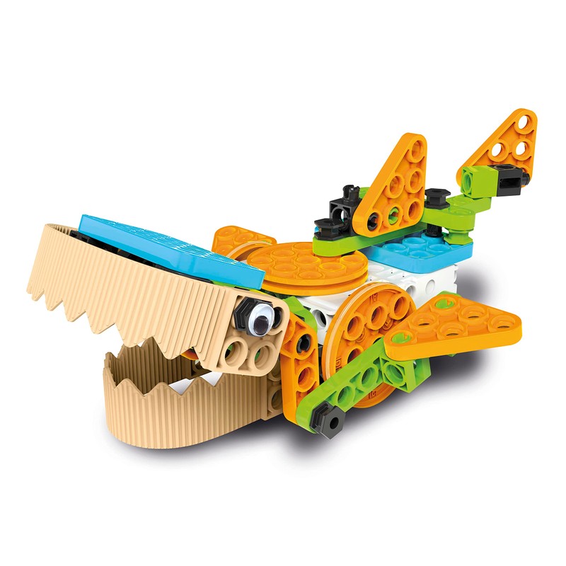 Clementoni Mechanics Junior Science Fun Educational Blocks, Multi-Colour, Age 6+