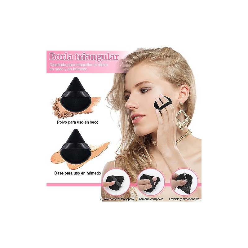 Kit de Aplicadores de Maquillaje
