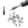 Yoliko 1/4" Wing Nut Driver Wing Nut Drill Bit Socket