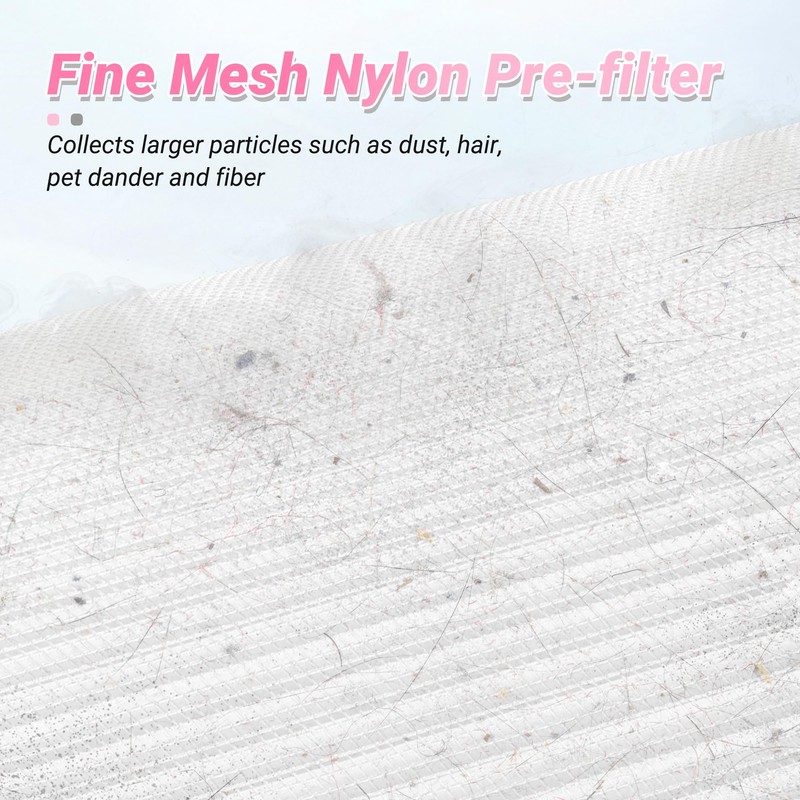 2 Packs D09 Replacement Filter Compatible with Tailulu D09 Air