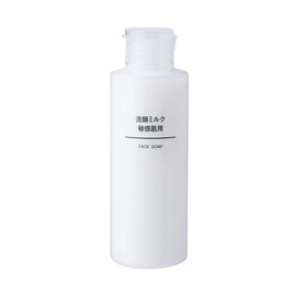 MUJI Face Wash Milk, For Sensitive Skin, 5.3 fl oz (150 ml)