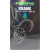 Korda Krank Size 4 Carp Fishing Hooks | Barbed |