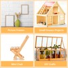 70Pcs 1/4" x 12" Balsa Wood Sticks, Square Wood Dowel