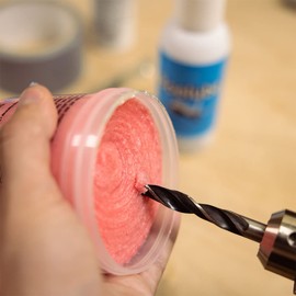 Boelube Paste 70305-L-001-1 - High Performance Synthetic Lubricant for Minimum Quantity Lubrication (MQL) Application | Industrial Lubricant Multi Use Pink Hard Paste - 4 Oz