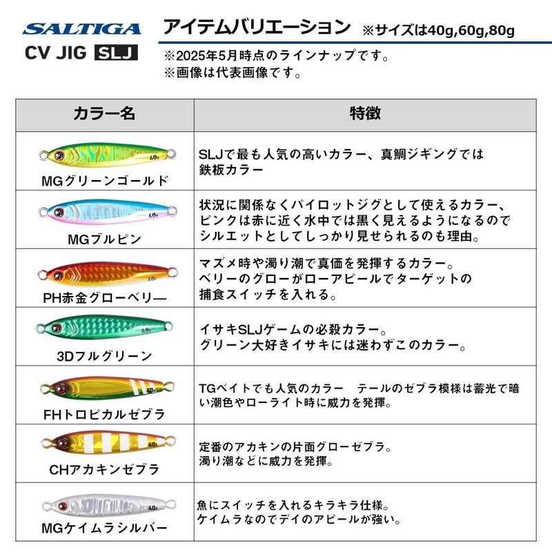 Daiwa Saltiga CV Jig SLJ, 1.4 oz (40 g), 3D