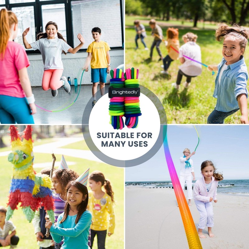 Brightedly - Juego de cuerdas de salto (doble holandés), diseño