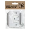 BrainExploder Door Silencer Strike Plate - Flexible, Noise Eliminating Fix