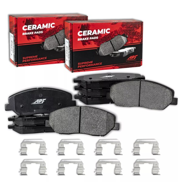 APF All Performance Friction Front and Rear Ceramic Carbon Fiber