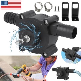 Unbranded Electric Hand Drill Drive Self Priming Water Pump Oil Fluid Transfer Pumps Tools