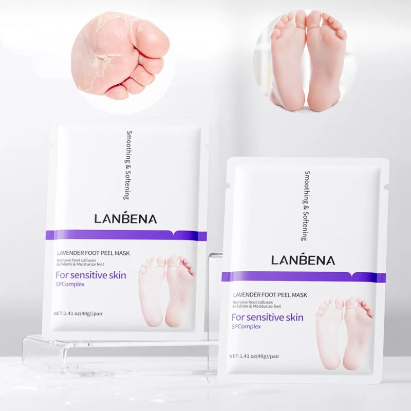 Universo en Linea Mascarilla Exfoliante De Pies Lanbena Elimina Piel