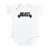CafePress Beast Infant Bodysuit Cute Infant Bodysuit Baby Romper Cloud