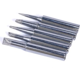 WEP #1400 Soldering Iron Tips Set (5PCS) Long-Life Type ONLY for WEP 927-IV, WEP 948-III, WEP 926LED V1, WEP 948DQ-III, and WEP 938BD-I Soldering Station