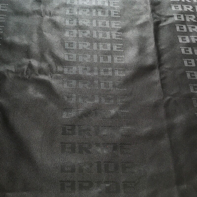 X-LIGHT Black Bride Fabric Seat Cloth Racing Seats Cover Interior