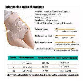 Dolores Panty Faja Levanta Pompa Calzón Doble Compresión Sexy Braga