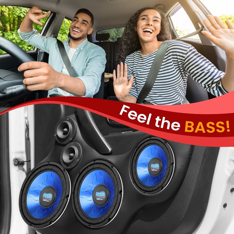 Pyle 10in. 1000W Component Speaker System w/ Dual 70Oz. Magnets