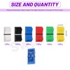 Swpeet 90pcs 6 Colours 8 x 1.2 mm Straight Slider