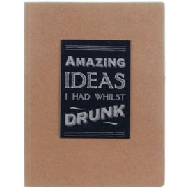 East of India Pocket Notebook - Amazing Ideas I had whilst drunk