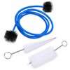 3-Piece Trumpet Cleaning Brush Kit for Instrument Maintenance – Manual