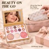 All in One Baked Makeup Palette for Older Women, Full