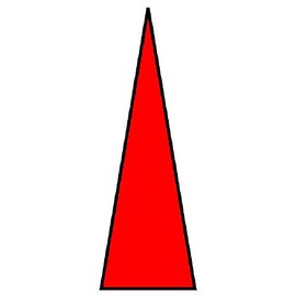 Unit Gauge Markers Red, PP Stickers, 1 Sheet 100 Piece 44681