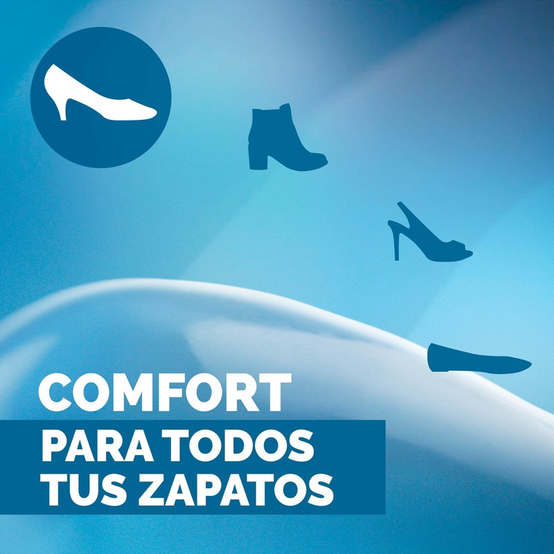 Scholl Comfort Gel Insoles for Mid Heels, 600 g