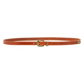 Wrangler Women's Thin Western Belt, Cognac