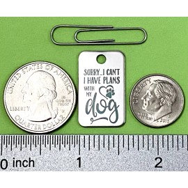 Unbranded Dog Mom Dad Funny Charm Word Pendant Stainless Steel Paw Print Gift Jewelry Love