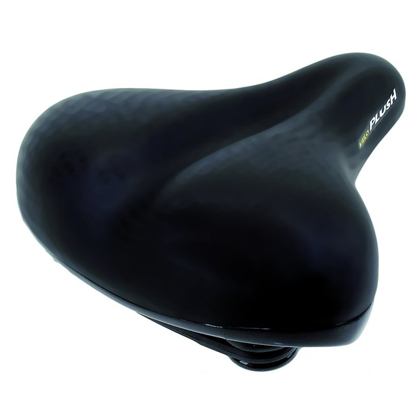 Velo Elastomer Bicycle Saddle Black, 264x220mm