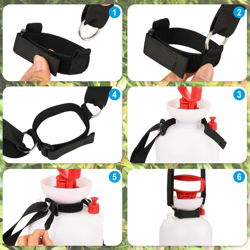 Homakover Shoulder Strap for Garden Sprayer Gallon Lawn Pump Sprayer,
