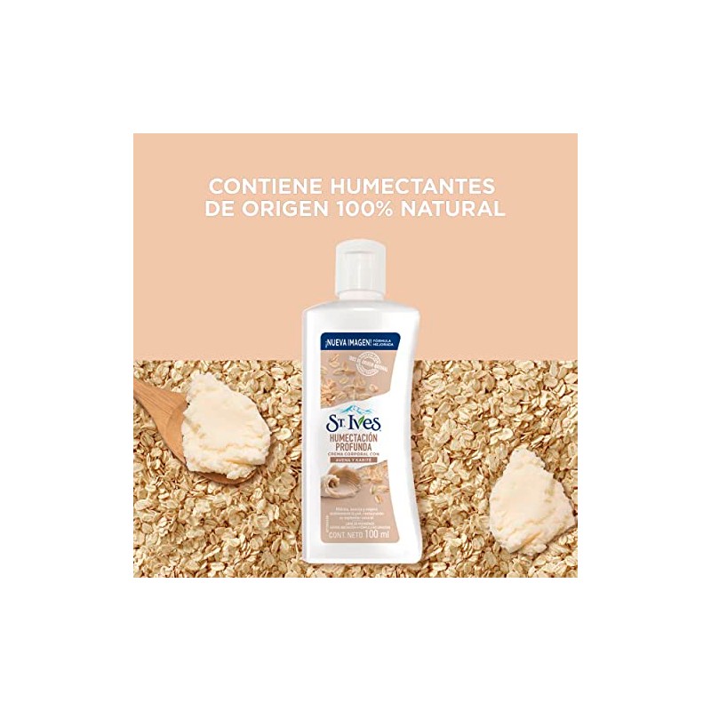 ST IVES Crema Corporal Avena Y Karite Hidratación Profunda 100ml