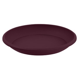 EDA - Universal Saucer Ø 21 cm - For Osaka Flower Pot Ø 25 and 30 cm - Burgundy