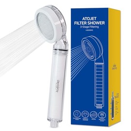 Filter Showerhead Inspired by Korea’s Beauty Culture – Pure Carbon Filters for Softer Skin & Smoother Hair | Carbon Composite Filter | Single Showerhead (AJ8200MC-SNG-1)