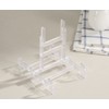 Tincogo Two Part Adjustable Clear Acrylic Plastic Display Stand Easel