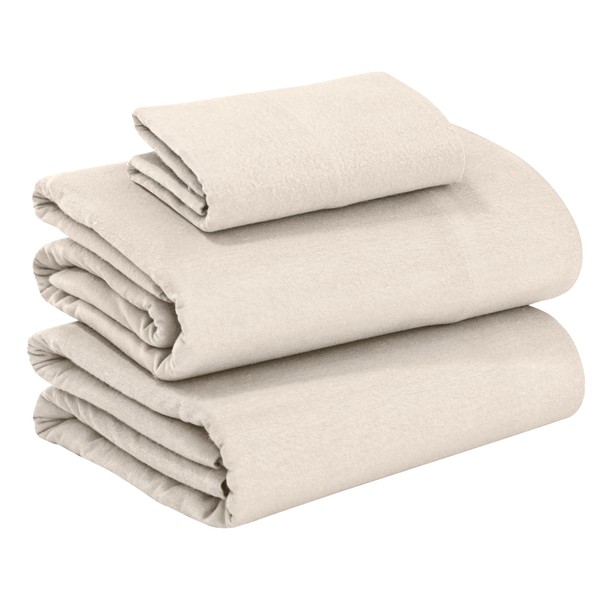 RUVANTI 100% Cotton Flannel Sheets Twin XL Size - 3