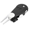 Multi-Function Golf Divot Repair Tool with Detachable Golf Ball Marker