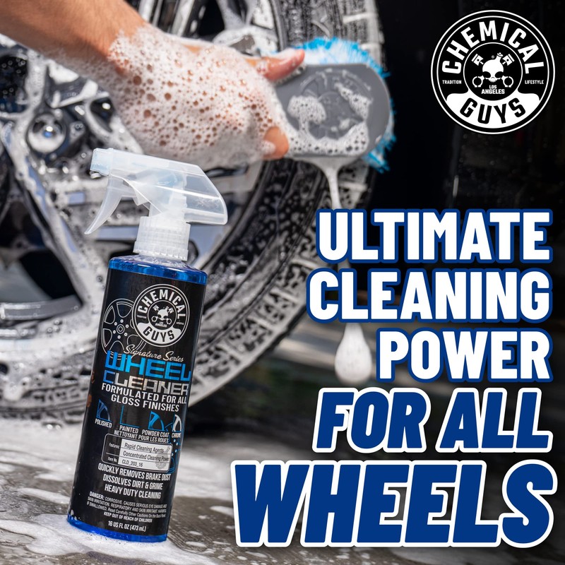 Chemical Guys CLD_203 Signature Series Wheel Cleaner, Formated For All