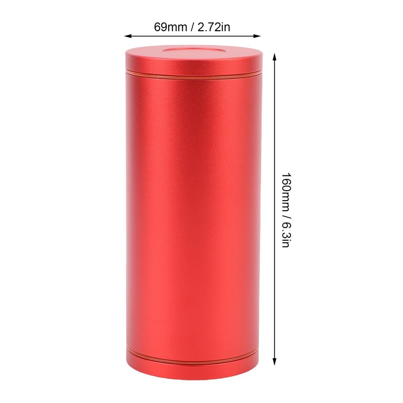 Jectse Compact Tissue Holder,Made of Aluminum Alloy for Car Cup