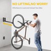 monTEK Swivel Bike Wall Mount, No Heavy Lifting Required Bike