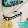HapiRm Shower Caddy over Shower Head, Rustproof & Waterproof Shower