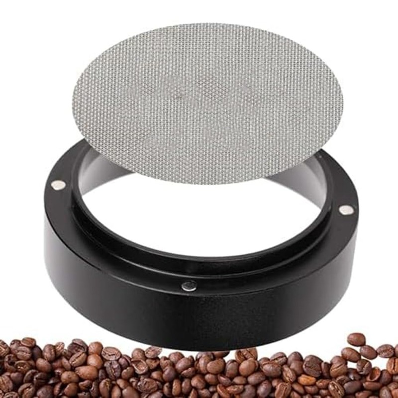 Yieidui 58mm WDT Tools Puck Screen Espresso Dosing Funnel Stainless