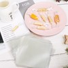 DIYASY 600 Pcs Candy Wrappers for Caramels, Clear Cellophane Wrapper