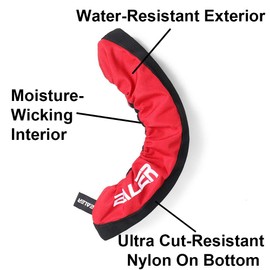 EALER BDT100 Ice Skate Blade Covers,Guards for Hockey Skates,Figure Skates and Ice Skates,Skating Soakers Cover Blades for Kids Youth and Adult - Men Women Boys Girls（Small）