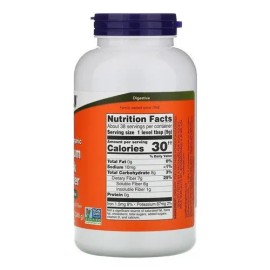 Cáscaras de Psilio en Polvo Orgánico  Organic Psyllium Husk Powder, 12 oz                                                                             