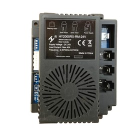 JIARUIXIN HY2005RX-RM-24V Receptor de placa base para niños con alimentación en coche, caja de control de driver, accesorios para niños de 24 voltios, 40 A, piezas de repuesto para coche