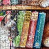 Puss Back in Books 1000 Piece Jigsaw Puzzle | Cat