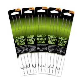 FOX Carp Ready Rigs Wide Gape Micro Barbed : 4
