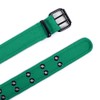 boxed-gifts Solid Color Military and Casual Canvas Belt, Double Grommet