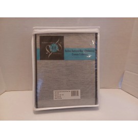 Exclusive Fabric & Furnishing Pole Pocket with Hookbelt & Black Tabs  Room Darkening Curtain 50" x 108"