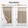 River Dream Heavyweight No Hooks Required Dotted Waffle Weave Shower