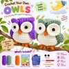Animal Crochet Kit for Beginners – DIY Starter Set with
